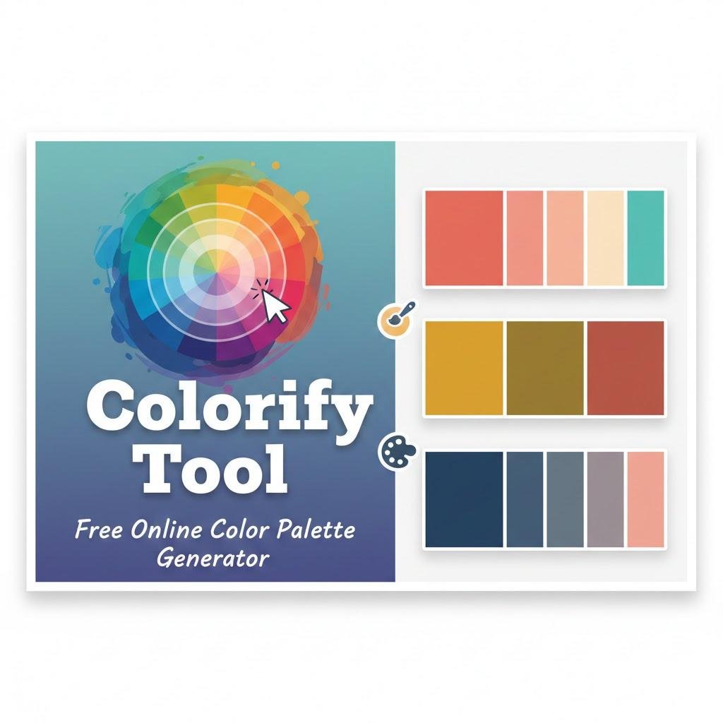 Colorify Tool color palette generator interface by NSMGraphic
